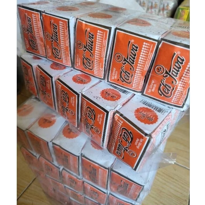 

TEH JAWA ORANGE Teh Tubruk 1 Slop isi 10 x 40 gram