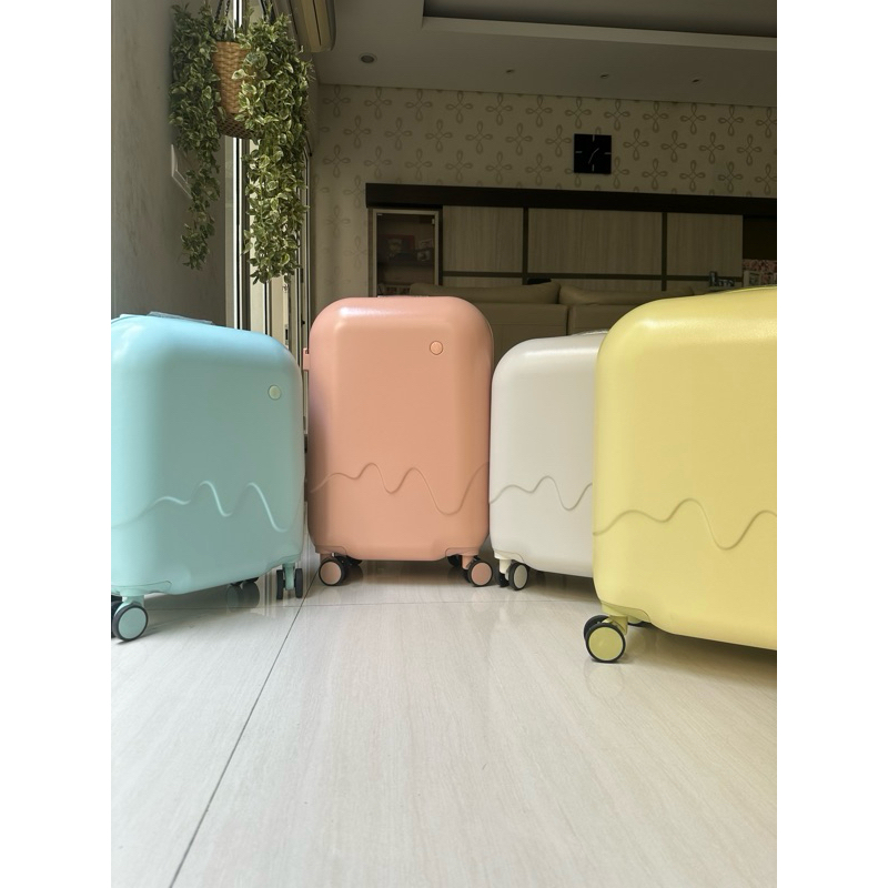 NAOMI NEW ARRIVAL KOPER ICE CREAM Koper Kabin size Koper Bagasi Pesawat Koper Premium surabaya koper