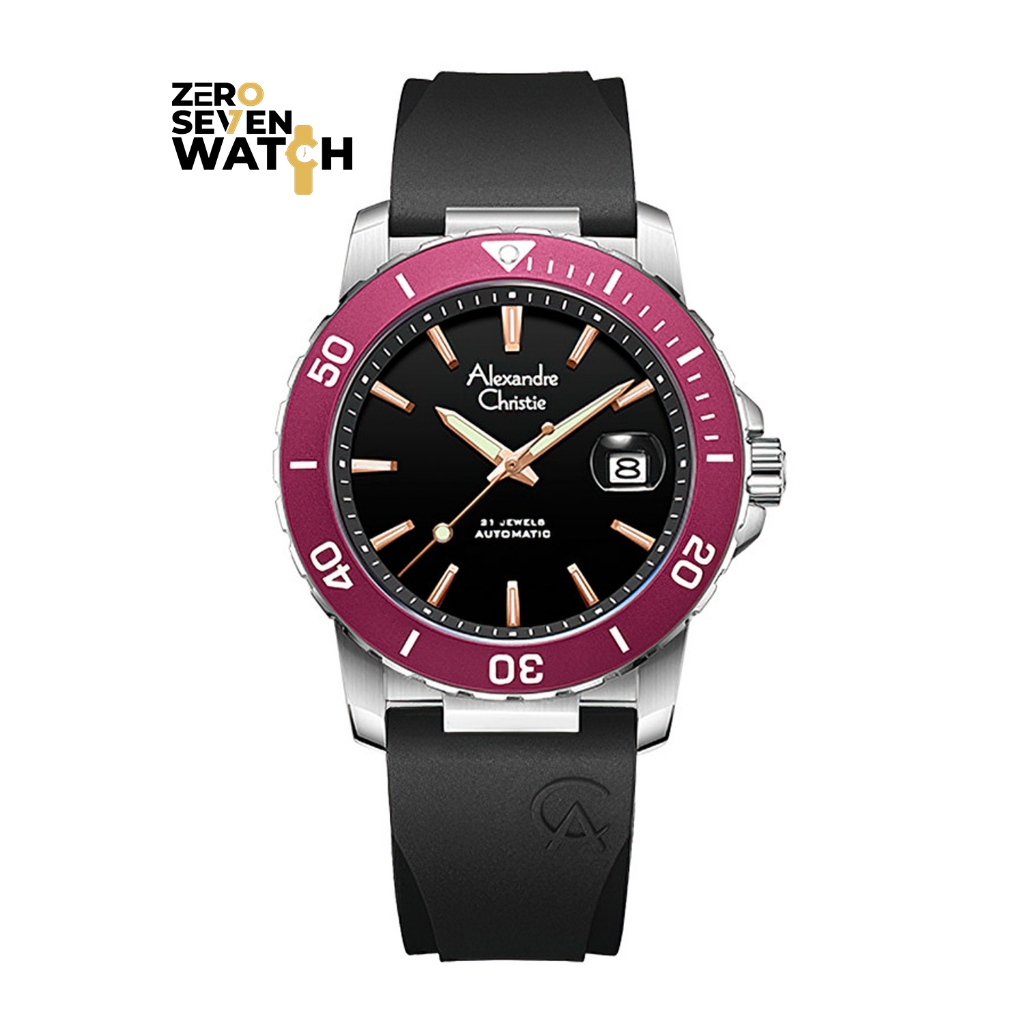 AUTOMATIC Jam Tangan Pria AC 6141 Alexandre Christie Automatic AC6141 original