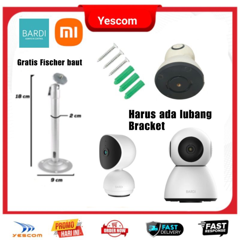 BRACKET/BREKET ALOY 18CM FOR CCTV IP CAMERA