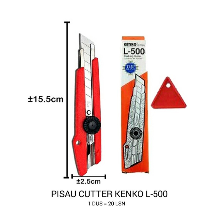 

Pisau Cutter Kenko L-500