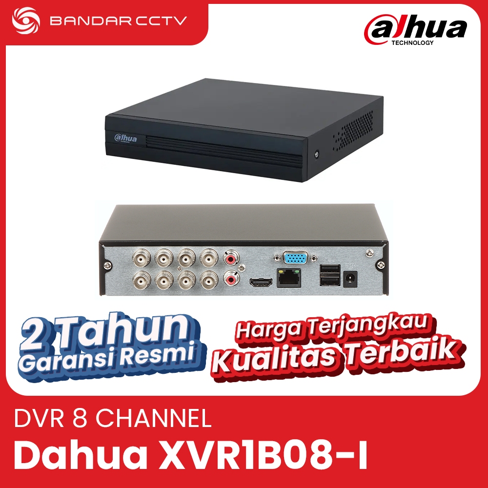 Dahua DHI-XVR1B08-I: DVR 8 Channel