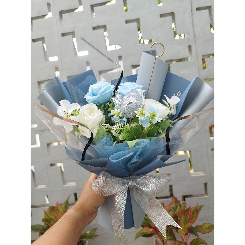 Buket bunga artifial | buket murah bekasi (FREE PACKING KARDUS)