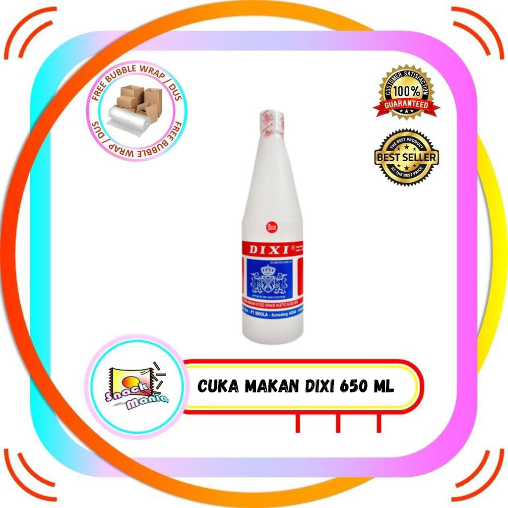 

Cuka Makan Dixi 650 ml