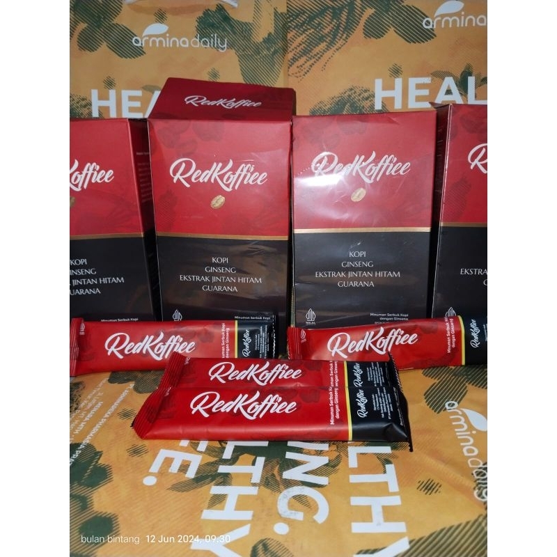 

Kopi Merah Original Red Koffiee Arminadaily Kopi Herbal Stamina Box