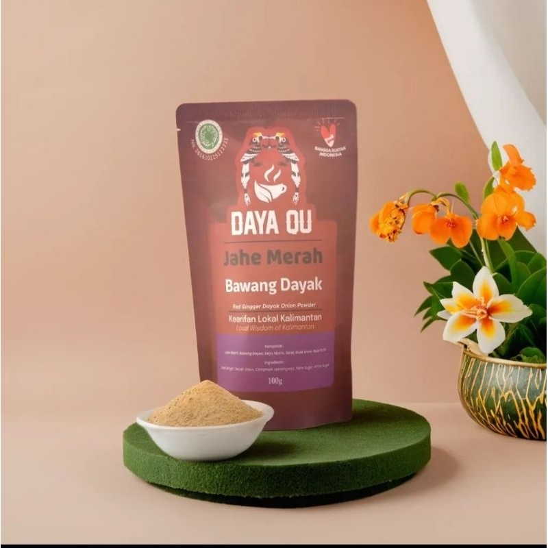 

DAYA QU Herbal Khas Kalimantan - Jahe Merah Bawang Dayak