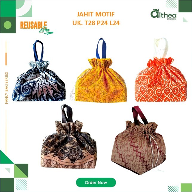 

ALTHEA Tas Berkat Hajatan Tas Hajatan Kotak Nasi Tas Spunbond Nasi Kotak Tas Nasi Kotak 28X24X24 MOTIF