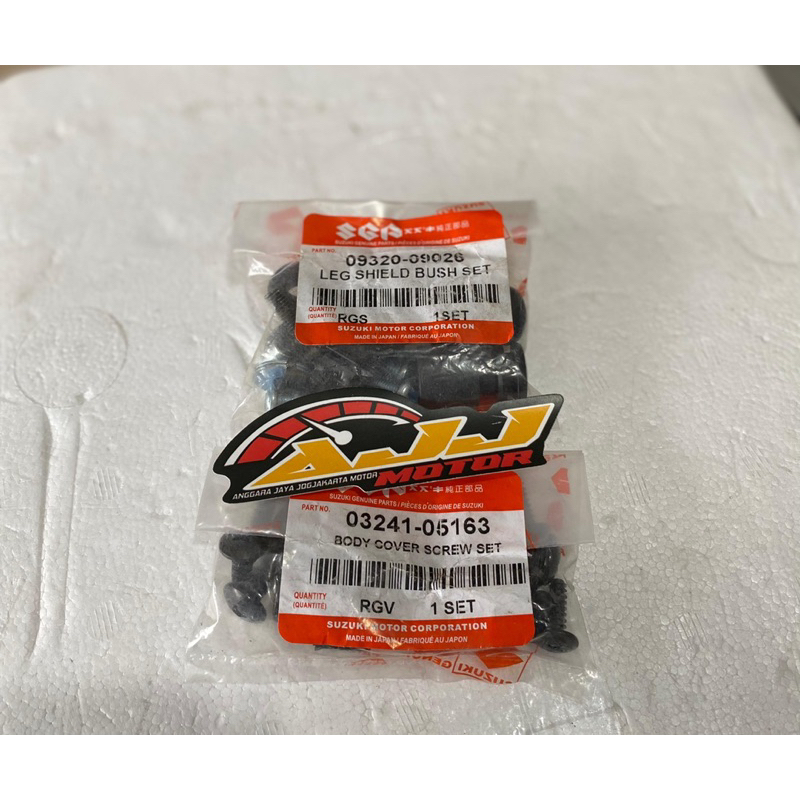 baut+karet kap body full set satria lumba satria hiu rgx rgv import malaysia