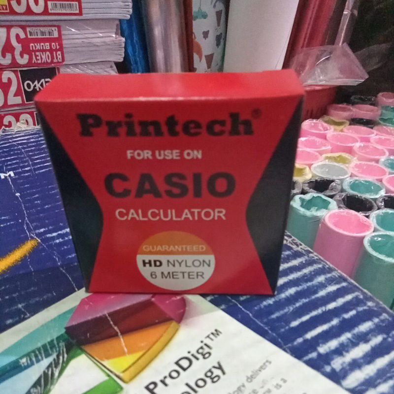 

printech for use on Casio calculator black & red / pcs