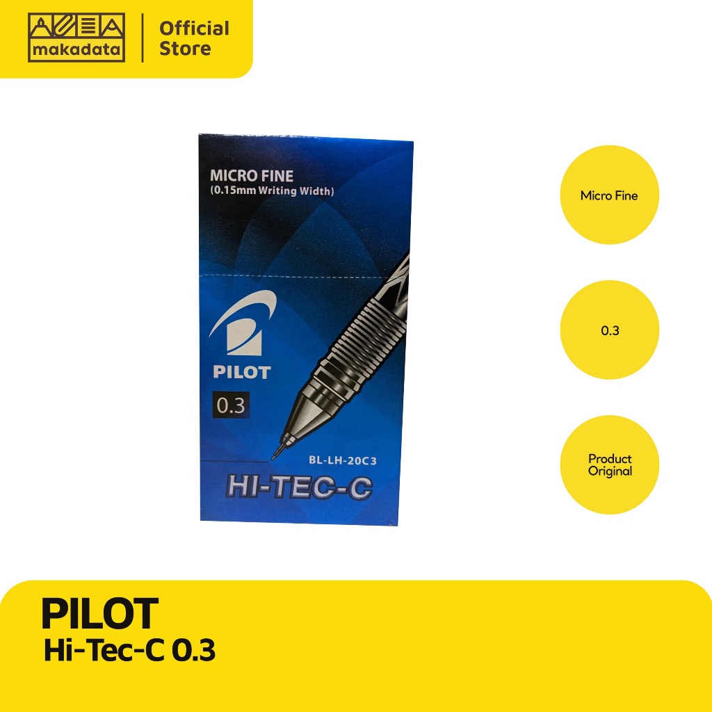 BOLPEN/PULPEN/BULPOINT HI-TEC 0.3 (1 PCS) MURAH