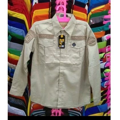 KEMEJA TAKTIKAL LENGAN PANJANG PREMIUM CUSTOME BORDIR TIMBUL baju taktikal custome bordir timbul bis