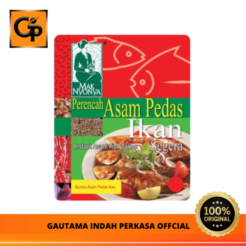

Bumbu Masak Instan Mak Nyonya Asam Pedas Ikan 100g
