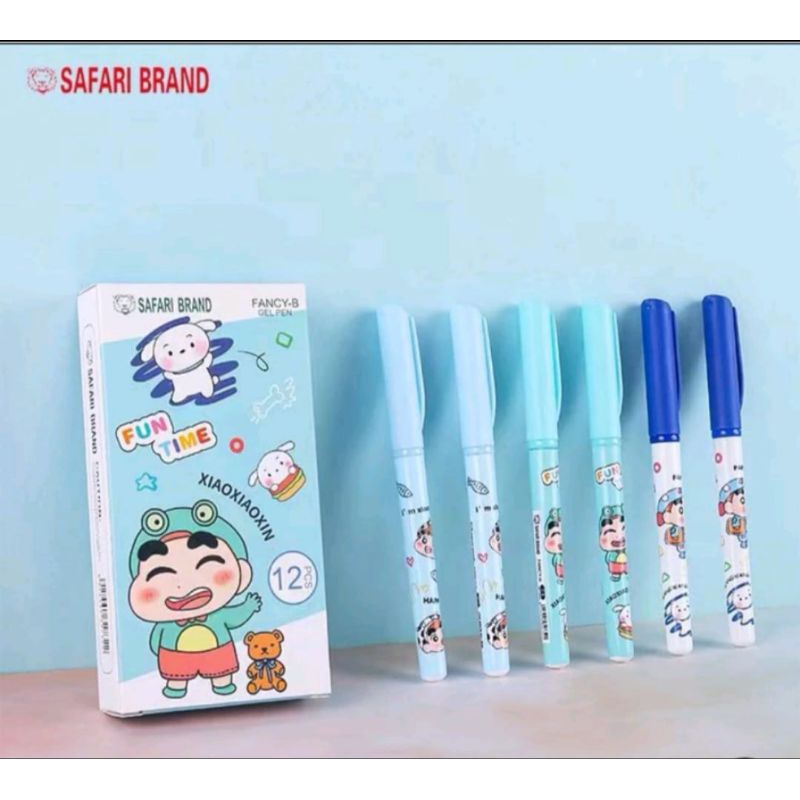 

(1 pack) pulpen/ball point motif animasi anak ada dua macam SAFARI BRAND ATK