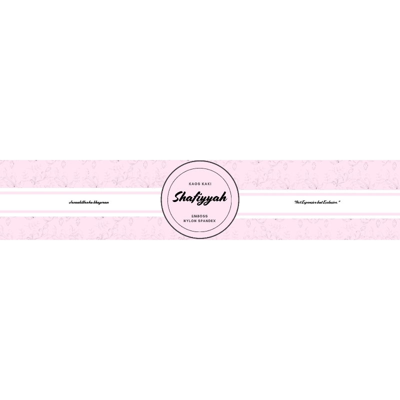 Custom Label Roll Kaos kaki