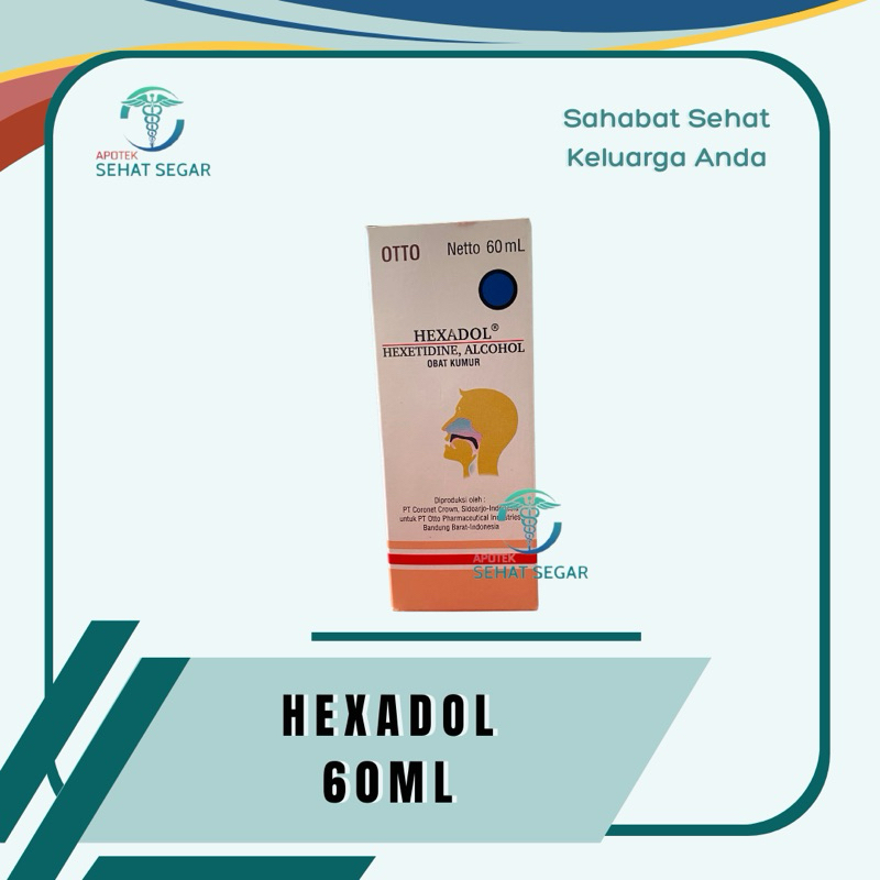HEXADOL OBAT KUMUR 60 ML/100 ML/120 ML