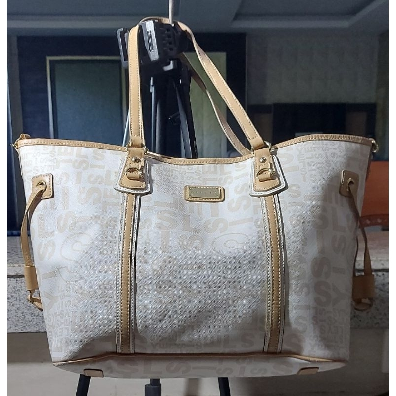 TAS PRELOVED ORIGINAL TOTE BAG SISLEY MINUS  TALPAN