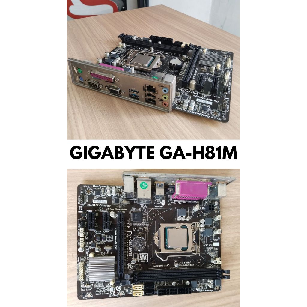 MOTHERBOARD GIGABYTE H81 SUDAH UPDATE BIOS