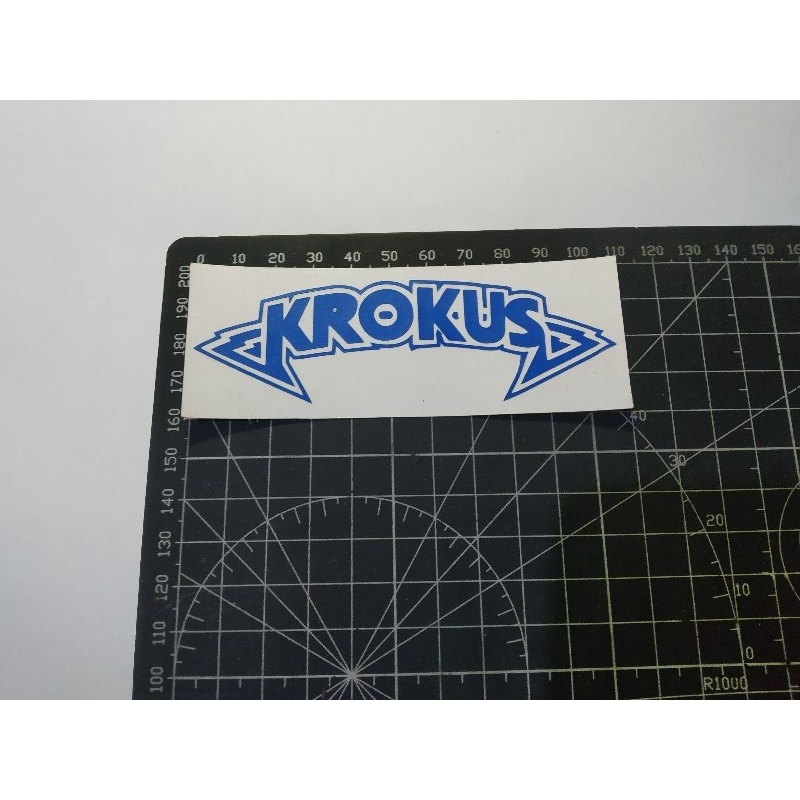 

cutting stiker krokus