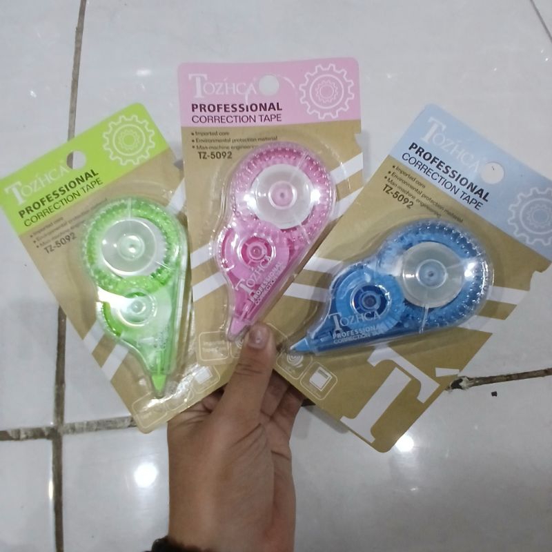 

Pita Koreksi/Tip-X/Setipo kertas gulung Kemasan Press 3 Warna Tz-5092
