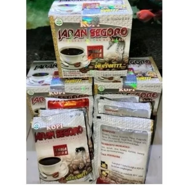 

JARAN SEGORO COFFEE KOPI ALI KUDA LAUT ORIGINAL MINUMAN KEBUGARAN PRIA