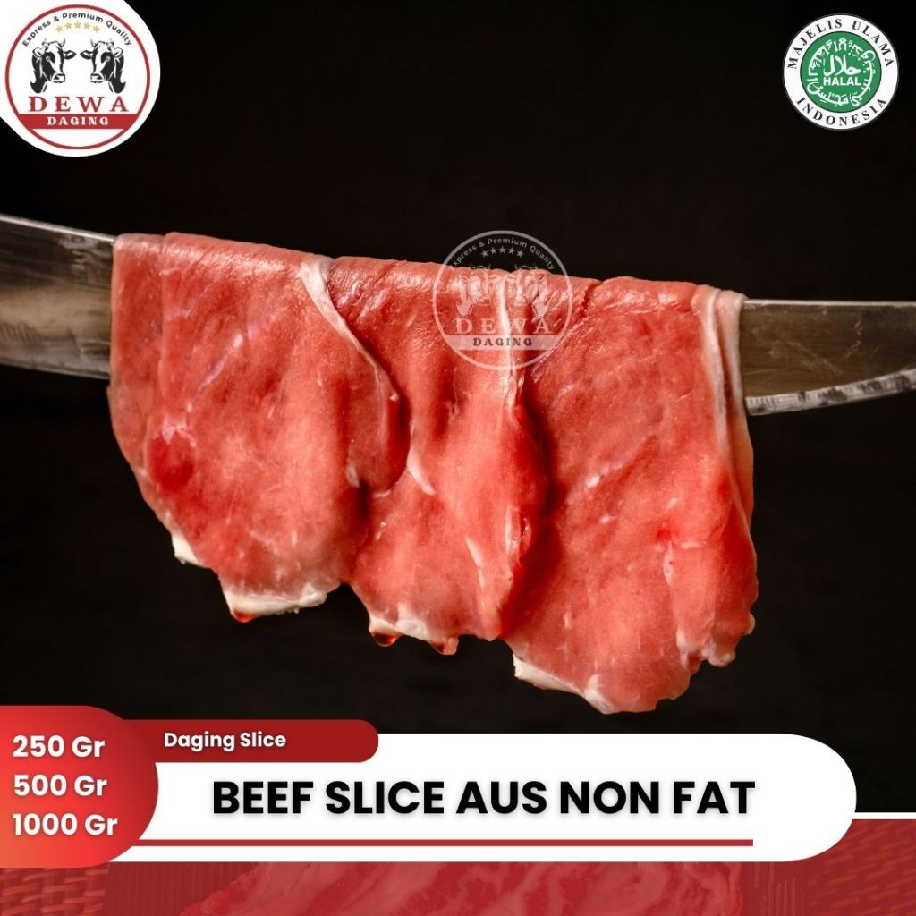 

Slice Beef AUS Non Fat | Daging Sapi Slice | Daging Teriyaki