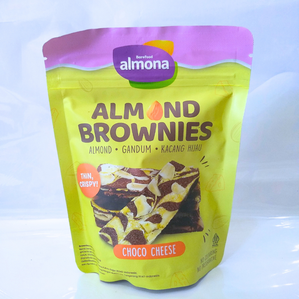 

Almond Brownies Almona Barefood/Brownies Coklat Keju