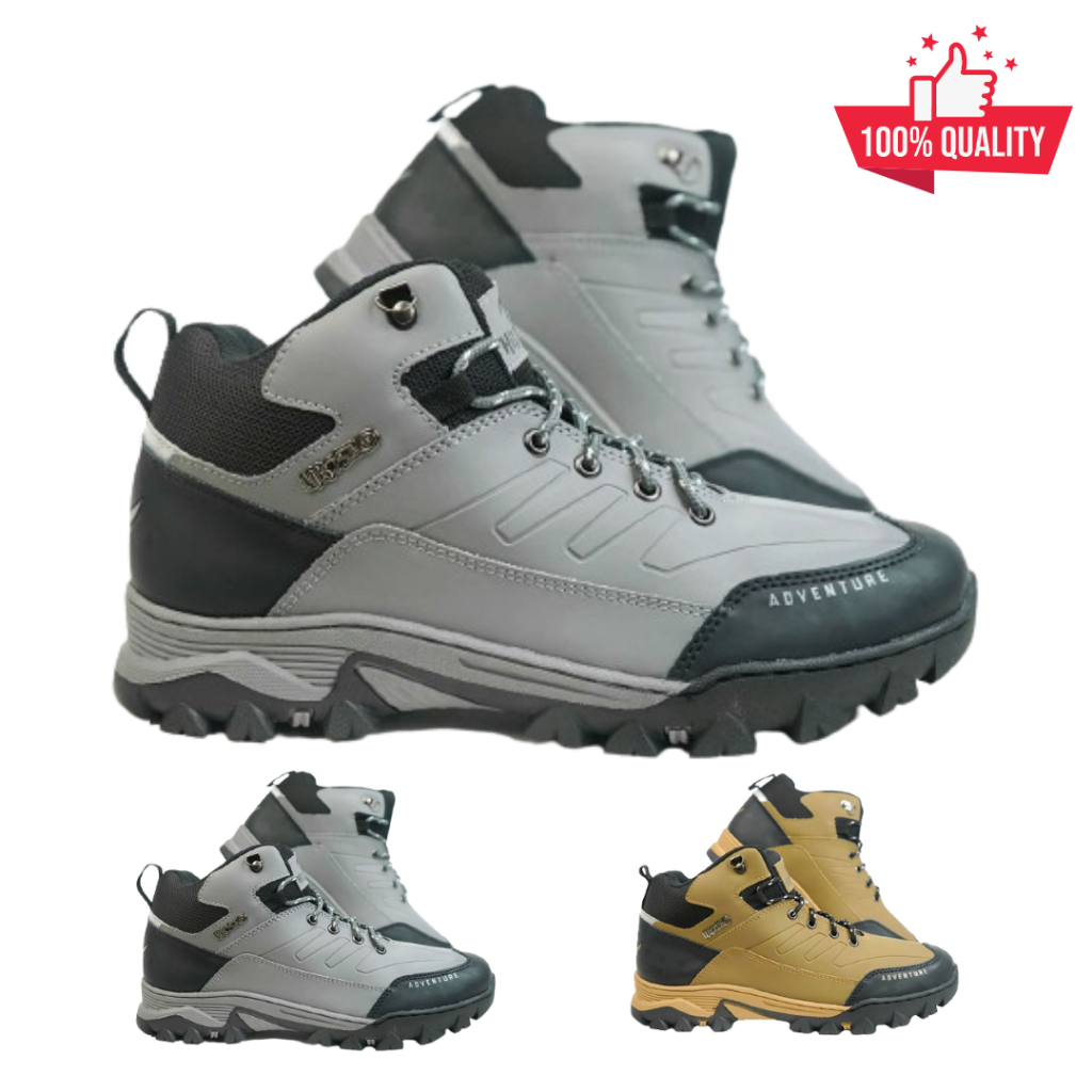 Hipzo official.Store Sepatu Pria Hiking HIPZO M071 Outdoor Gunung Sepatu Anti Slide Waterproof