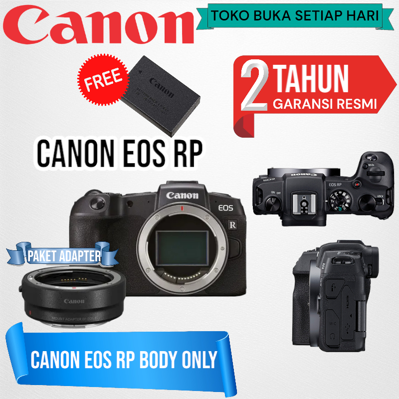 CANON EOS RP BODY ONLY / KAMERA CANON EOS RP BODY ONLY / BODY EOS RP