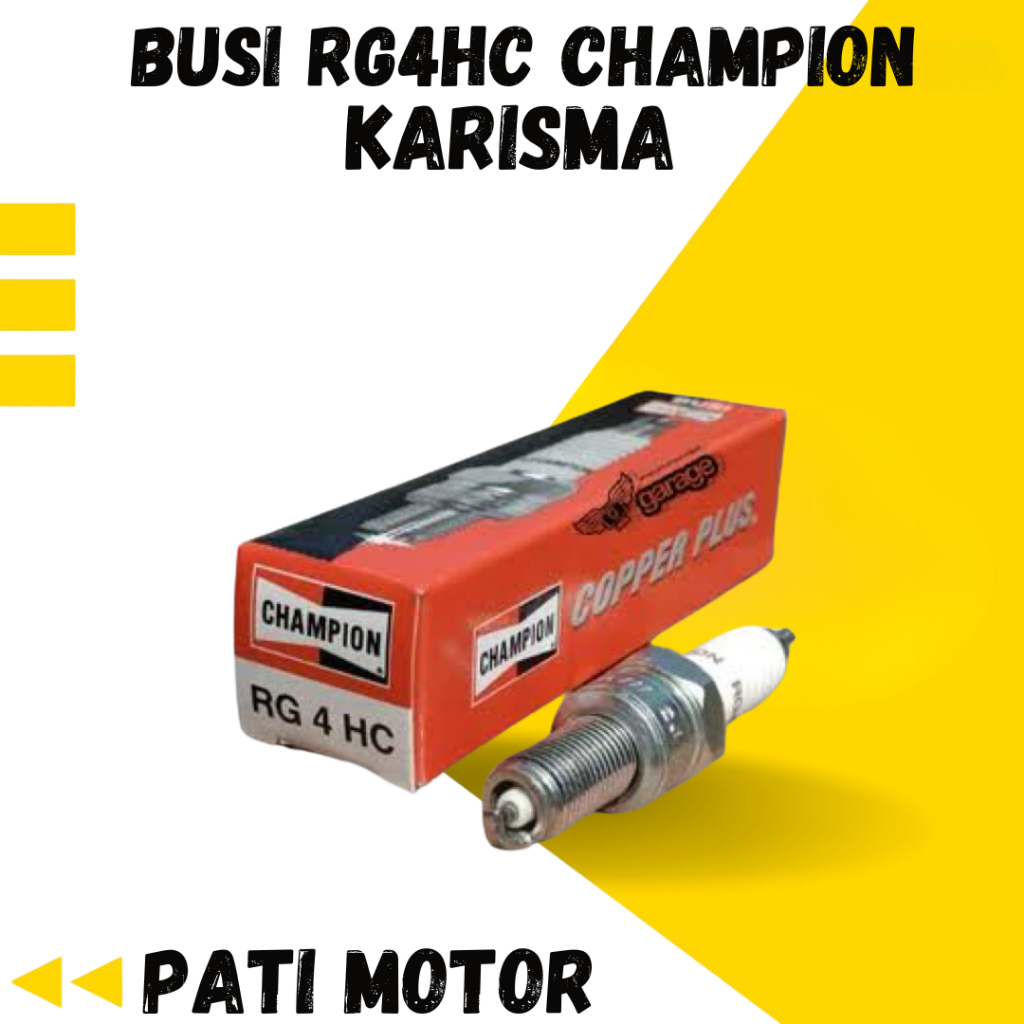 N2 BUSI CHAMPION PANJANG RG4HC VARIO BEAT REVO 110 ABS BLADE LAMA OLD MX VIXION