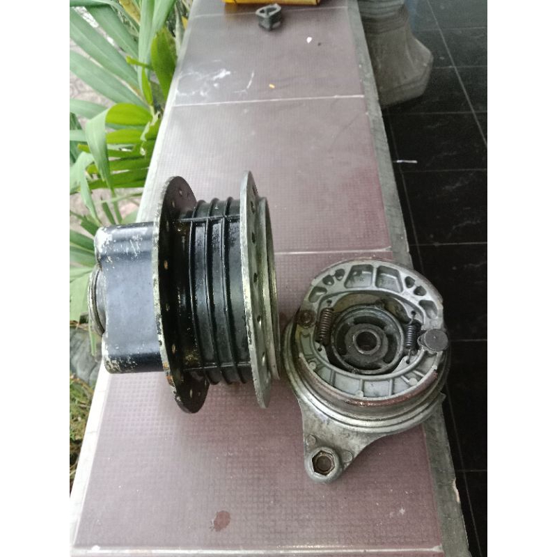 tromol belakang cb100 cb125 XL XL125 CG GL100 ori copotan lengkap