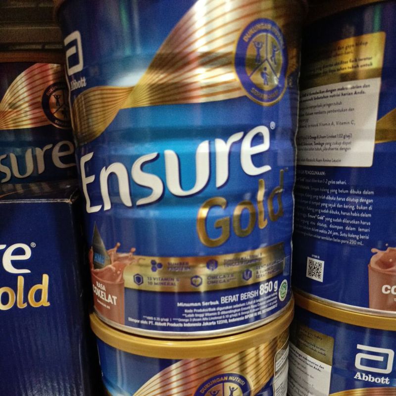 

ensure gold coklat 800g tin exp 2025