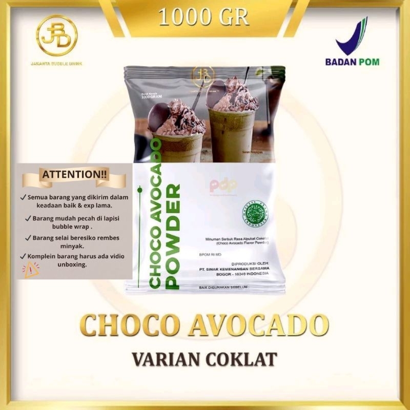 

JBD Bubuk Minuman Choco Avocado 1kg PLAIN