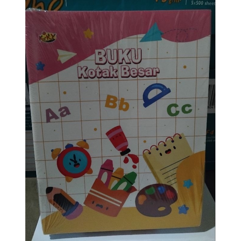 

Buku Kotak Besar Kiky isi 38 lembar (1 pcs)