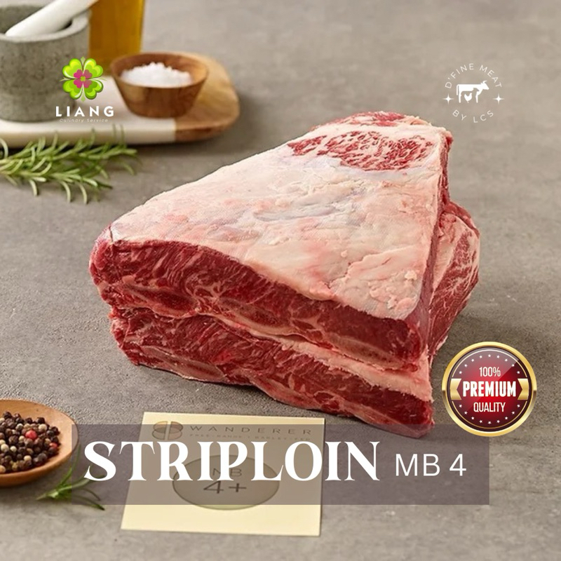 

STRIPLOIN Angus MB 4 - Harga mengikuti berat potongan yang tersedia atau sesuai permintaan. Barang yang sudah dibeli TIDAK DAPAT DIKEMBALIKAN/DITUKAR dengan alasan apapun.