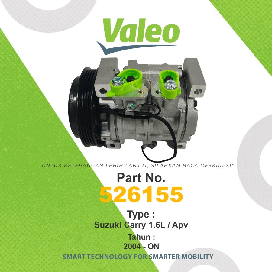 Kompresor Compresor Ac Suzuki Apv Mega Carry Pick Up 1.6L Valeo