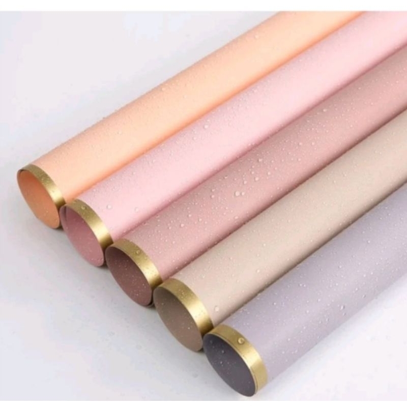 

KERTAS BUKET BUNGA SOLID COLOR GOLD FRAME CELLOPHANE