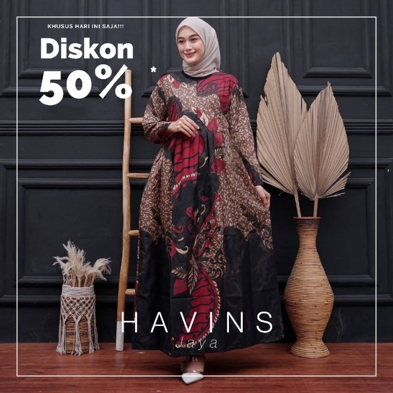 PROMO TOKO BARU BAJU GAMIS BATIK VIRAL MOTIF BATIK KOMBINASI TERBARU BATIK SRIWEDARI MAXI BUMIL