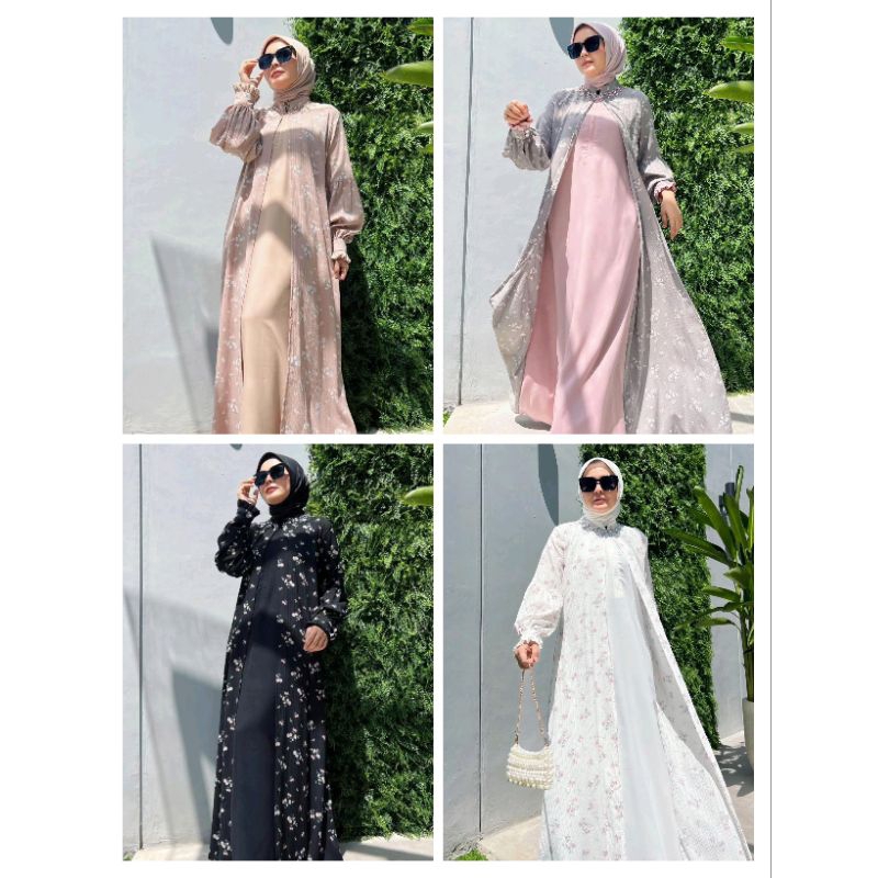 Zalifa dress original terbaru gamis marema Nania