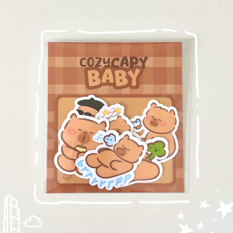 

Cozy Capy Baby • STICKER CAPYBARA #CITYROLL