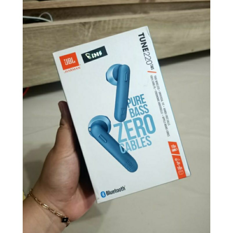[ORIGINAL] TWS JBL TUNE 220 headset earbuds Ex. garansi resmi