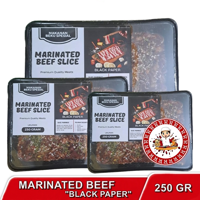 

DAGING MARINASI - BLACKPAPER "HALAL