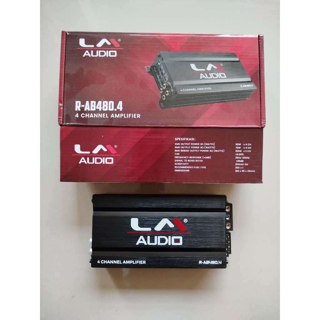 POWER 4 CHANNEL LM AUDIO R-AB480.4