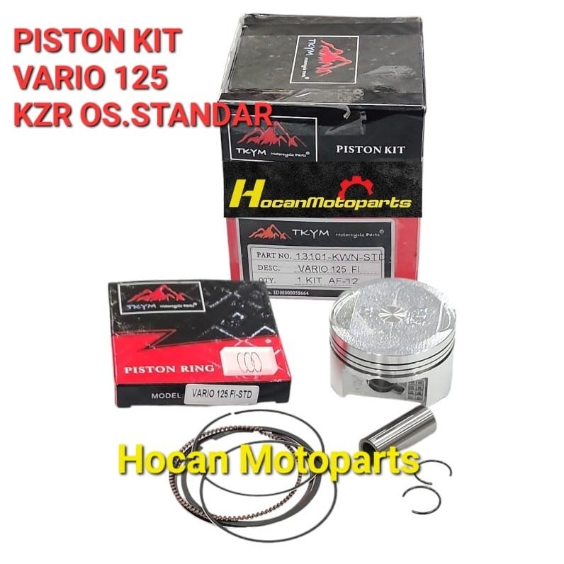 PISTON KIT SEHER OVERSIZE 100 VARIO 125 OLD FI KZR VARIO 125 LED BEST QUALITY