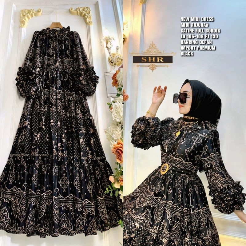 shr ori / gamis shr terbaru / dress shr viral / gaun mewah// MELATI DRESS BY ONE COLLECTION
