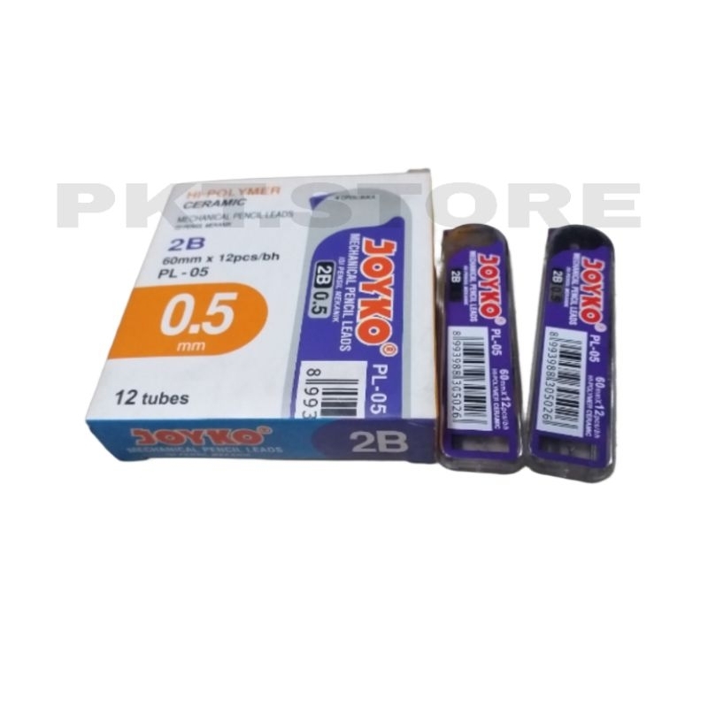 

isian pensil mekanik2B,mechanical pensil leads/harga per tube (isi 12pcs)