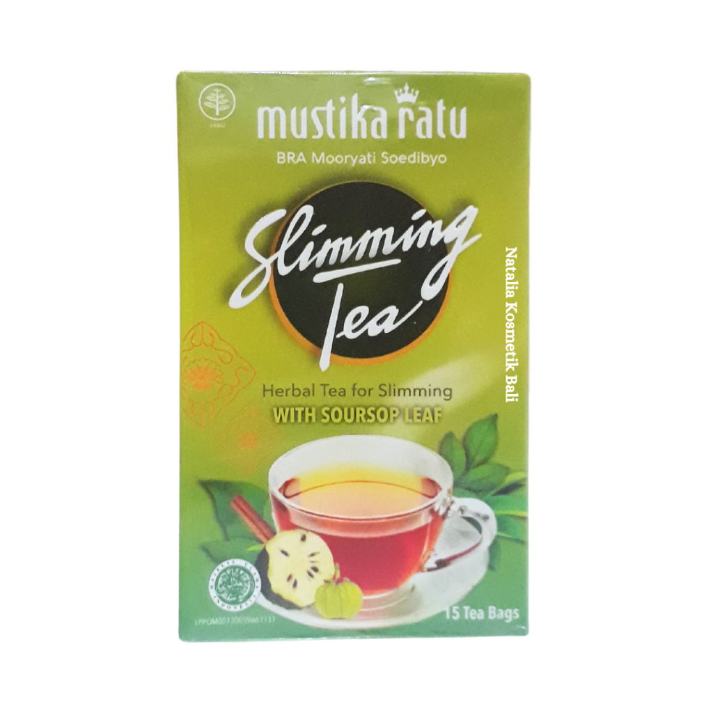 

[ Natol-3 ] Mustika Ratu Slimming Tea - With Soursop Leaf - 15 Tea Bags