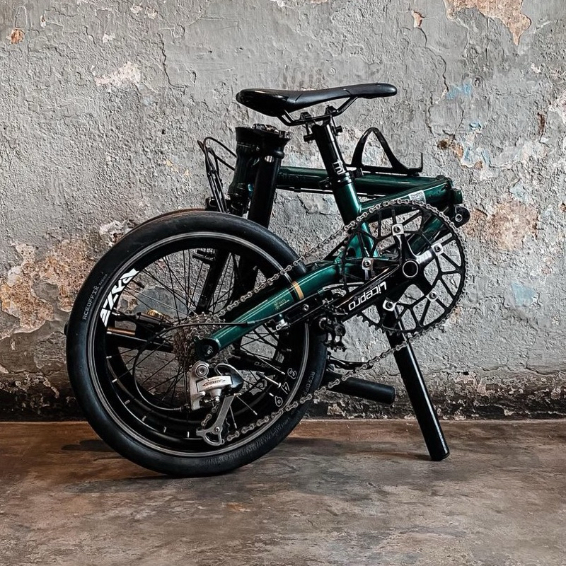 Sepeda lipat Fnhon Gust V Brake 9 Speed