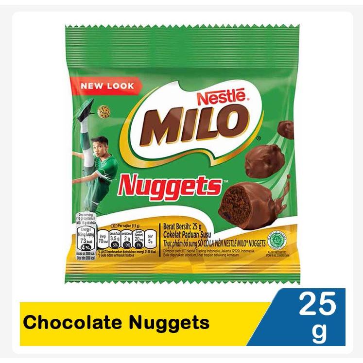 

Milo Chocolate Nuggets 25 gr