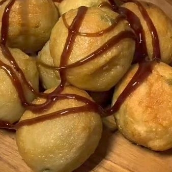 

Takoyaki bu lia surabaya isi keju sosis gurita crabstick halal isi 10 biji