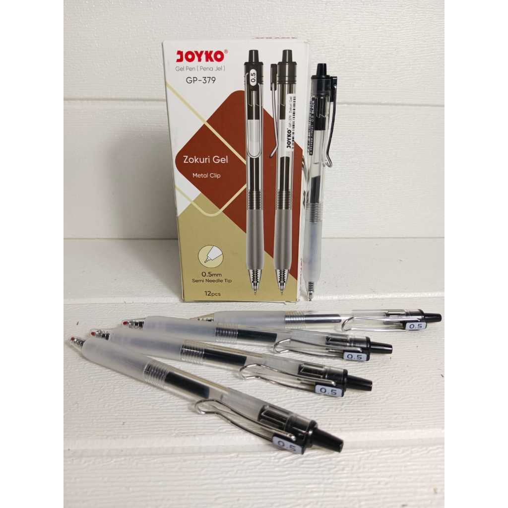 

Bulpen/Bolpen Joyko GP-379 Zokuri Gel 0.5 mm - Black